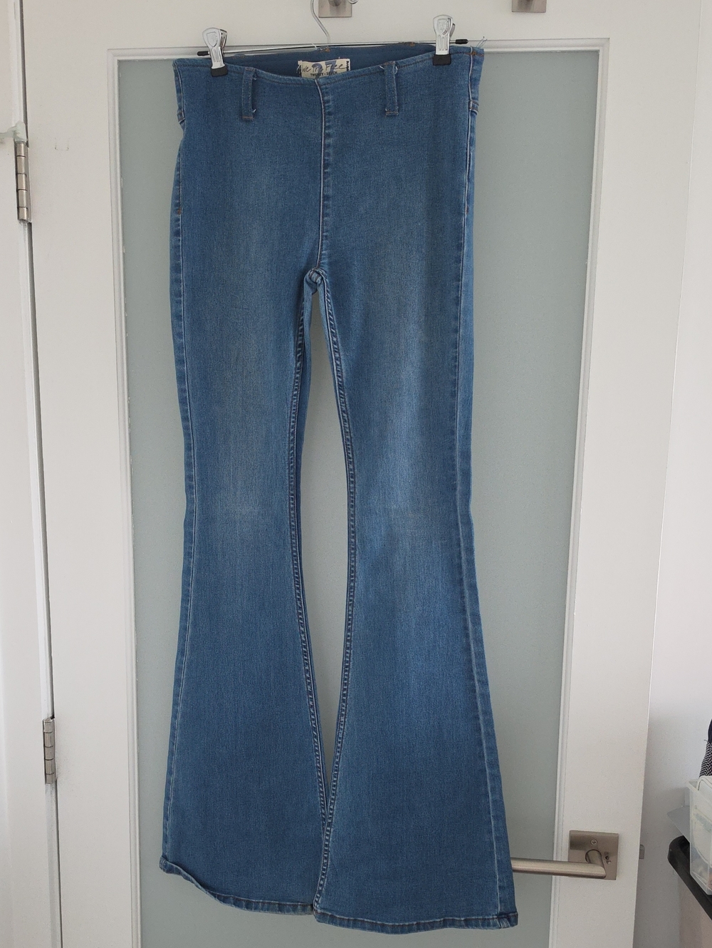 We The Free Medium Blue Flared Jeans